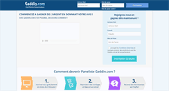 Desktop Screenshot of gaddin.com